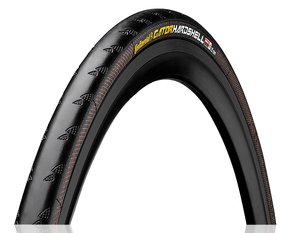 Continental Gator Hardshell Tires 700 x 32c, TPI-3/180 Rubber, Steel, Aramid Black, Brown