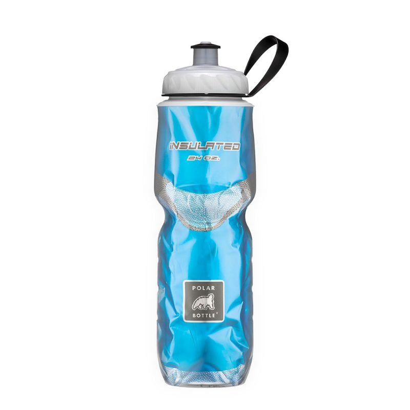 Polar Bottles Insulated Water Bottle 24oz BPA Free Plastic Blue – Melonbike