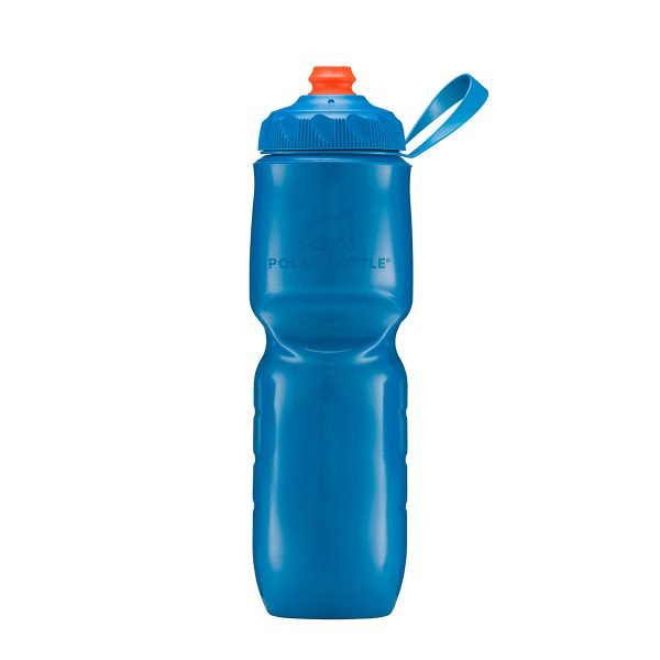 Polar Bottles Zipstream Insulated Water Bottles/Gel Containers 24Floz Bpa and Phthalate Free Plastic Royal Blue