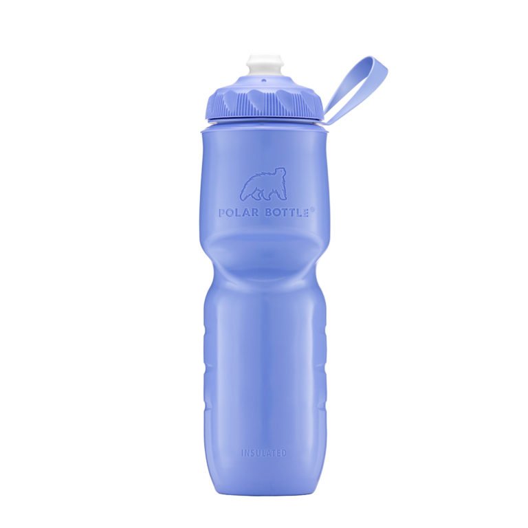 Polar Bottles Zipstream Insulated Water Bottles/Gel Containers 24Floz Bpa and Phthalate Free Plastic Violet