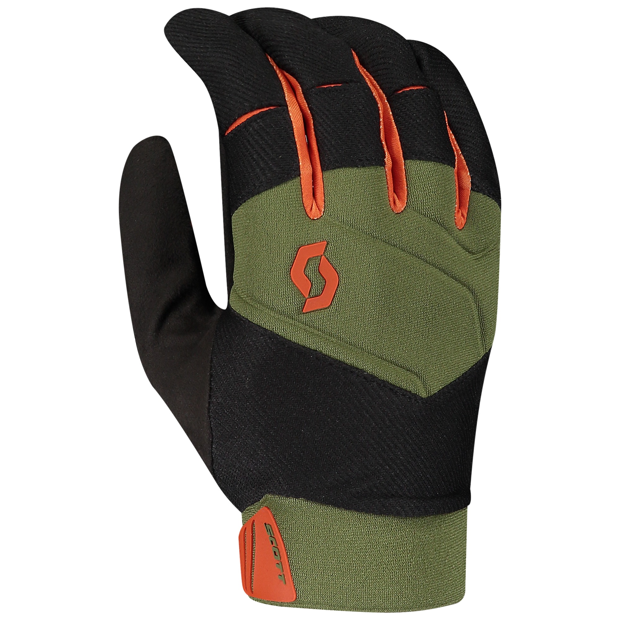 Scott Enduro LF Gloves X-Large, Full Finger Top Hand: 78% Polyester, 12%  Polyamide, 7% Polychloroprene, 3% Elastane; Palm: 65% Polyamide, 35% 