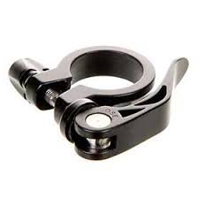 Evo Quick Release Seat Post Clamp 28.6 Aluminum Black – Melonbike