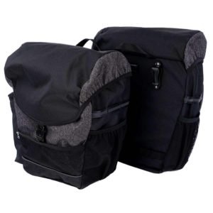 Evo Pannier Set(2) 28L Nylon/Mesh Black/Grey