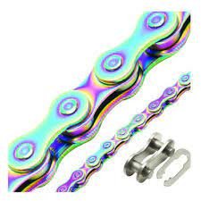 KMC Z1eHX Chain Single Speed 1/2″ x 1/8″ Neo Chrome – Melonbike