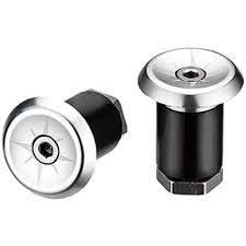 Ciclovation Vortex Bar End Plug Aluminum Alloy Anodized Silver