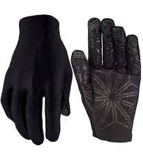 SupaCaz SupaG Long Gloves Large Clarino/Mesh/Neoprene Black