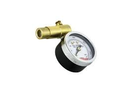 Meiser Bicycle Tire Gauge 160psi PV Brass/Plastic Brass/Black – Melonbike