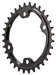 OneUp XT M8000 Oval 1x Chainring 32T 4B x 96mm BCD 7075 T6 Aluminum Black