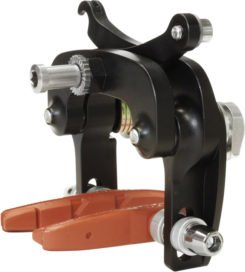 Paul Component Engineering Racer M Center Mount Rear Brake Caliper 47mm-57mm Reach/Short Pull 6061 Aluminum Black - Image 4