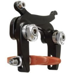 Paul Component Engineering Racer M Center Mount Rear Brake Caliper 47mm-57mm Reach/Short Pull 6061 Aluminum Black