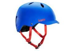 Bern Youth Bandito CPSC Helmet M/L 54.5-57cm Polycarbonate/Foam Cobalt Blue