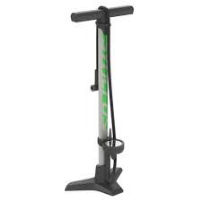 Syncros Vernon 3.0 Floor Pump 160psi PV/SV 2.75in Analog Guage Steel/Composite/Rubber Fade Grey/Green