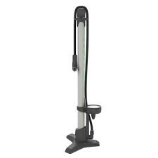 Syncros Vernon 3.0 Floor Pump 160psi PV/SV 2.75in Analog Guage Steel/Composite/Rubber Fade Grey/Green - Image 2