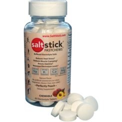 SaltStick Fastchews Chewable Electrolytes 60 Tablets Perfectly Peach