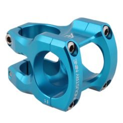 Industry Nine A318 Stem 31.8mm x 30mm x +/- 8deg Rise 7075 Aluminum Turquoise