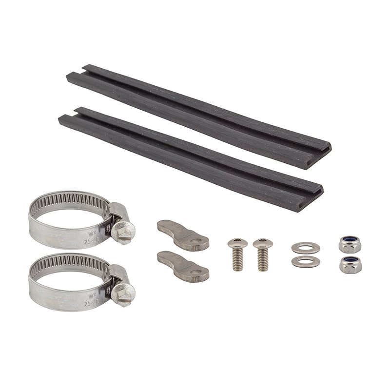 Tubus LMBF Front Rack Mount Kit Fits Lowrider Racks Steel/Rubber