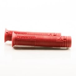 Chromag Wax Flanged Grips 150mm Length Rubber Red