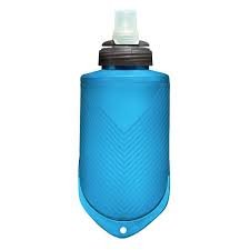 Camelbak Quick Stow Flask Water Bottle 12oz/.35L Polyurethane/Silicone Blue/Black