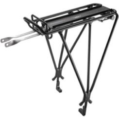 Topeak Explorer Tubular Disc Rear Rack w/Spring for 26in/27.5in/700C Wheels 6061 Aluminum Black - Image 2