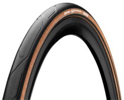 Continental GP Urban Tire 700 x 35c, Black Chili, 85 PSI Rubber, Nylon, Aramid Black, Brown