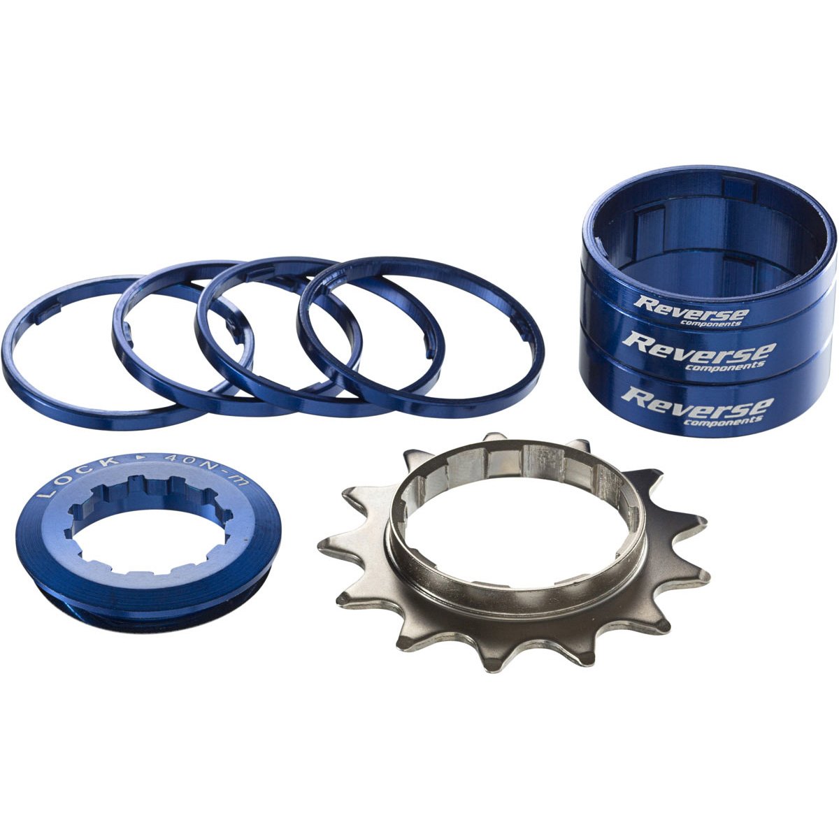 Reverse Components Direct Single Speed Conversion Kit 13T, Fits Shimano
