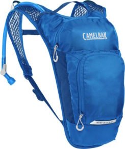 Camelbak Kids' Mini M.U.L.E.® Hydration Pack 5L Gear Capacity, 1.5L Crux® 1.5L Reservoir Ripstop Blue