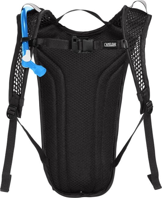 Camelbak Kids' Mini M.U.L.E.® Hydration Pack 5L Gear Capacity, 1.5L Crux® 1.5L Reservoir Ripstop Black/Flames - Image 3