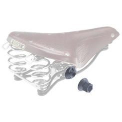 Pinhead Brooks Saddle Clamp Lock Security Device Fits: City and Heavy Duty Steel Silver
