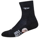 DeFeet Woolie Boolie Socks 7-9 USA Wool Black
