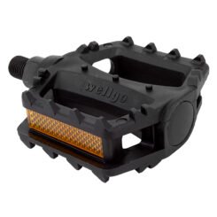 Sunlite Juvenile Pedals 1/2in Plastic Resin/Steel Black