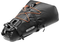 Ortlieb Seat-Pack QR Saddle Bag 13L, 28 x 48 x 22cm IP64 Black, Orange - Image 2