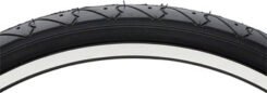 Vee Rubber Smooth Tire 26 x 1.5 Rubber / Wire Bead Black