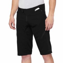 100% AIRMATIC Shorts, 30, Polyester, Spandex, Black