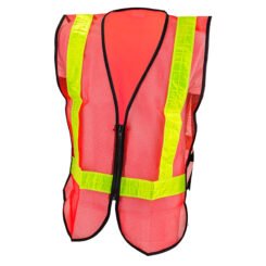 Sunlite Safety Vest One Size Fits All Nylon/Mesh Orange/Yellow