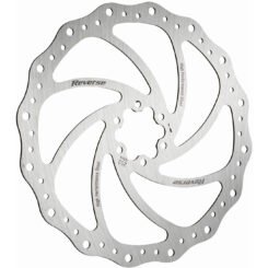 Reverse Components Standard Brake Rotor 203mm, 6 Bolt Stainless Steel Silver